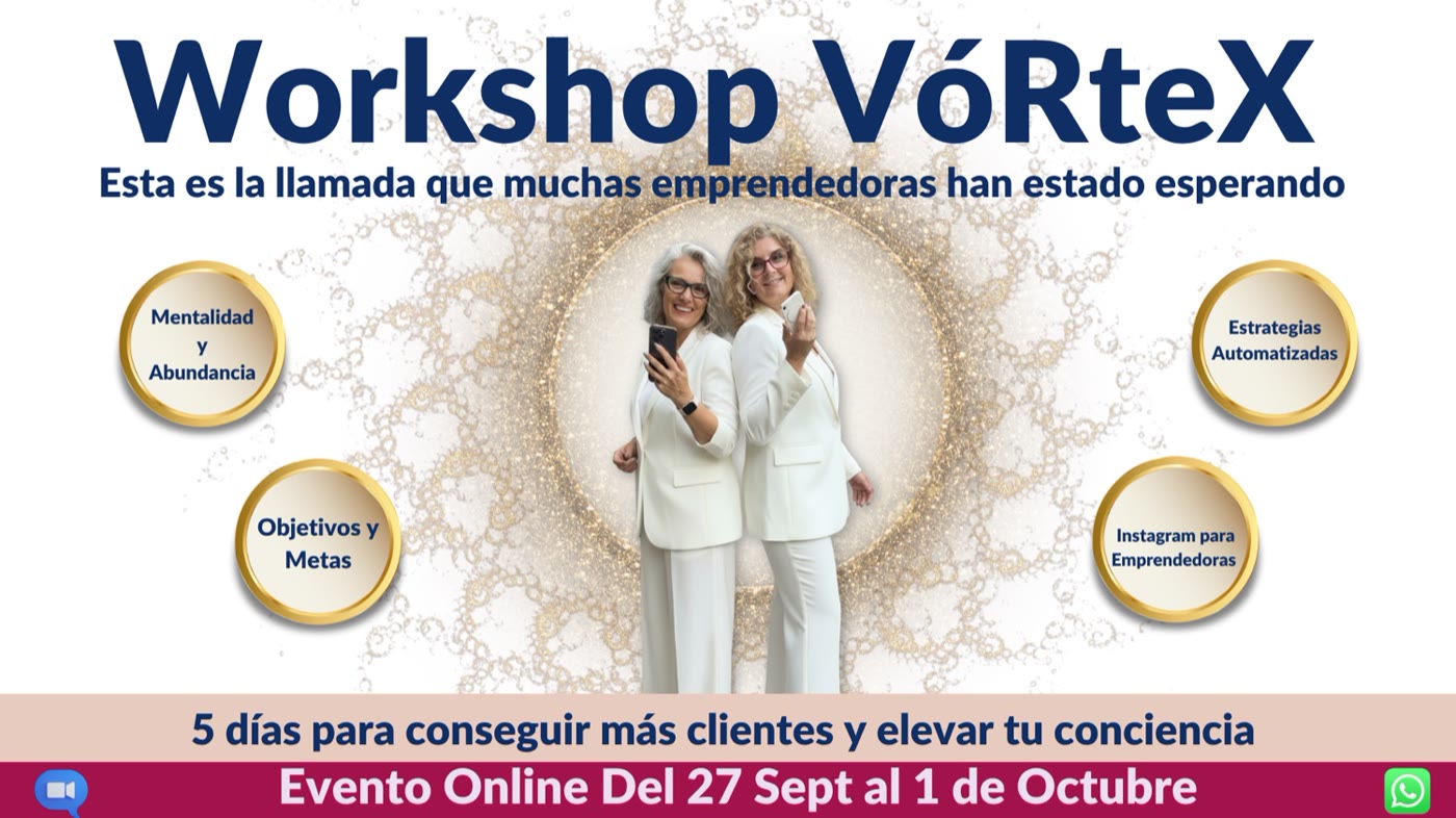 Workshop VóRteX con Keles y Reichel · evento online del 27 de septiembre al 1 de octubre de 2026